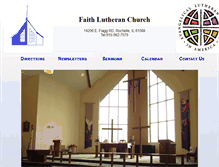 Tablet Screenshot of faithlcrochelle.org